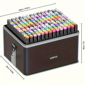 BSCI & ISO9001 vente directe d'usine double pointes double art à base d'alcool <span class=keywords><strong>croquis</strong></span> manga marqueur stylo sans saignement <span class=keywords><strong>encre</strong></span> sûre à séchage rapide - Product Image 1