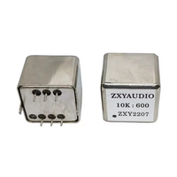 Transformateur d'isolation audio personnalisé ZXY2207, amplifié, abaisseur de tension 600:600 10K:600 10k:10K, transformateur en permalloy