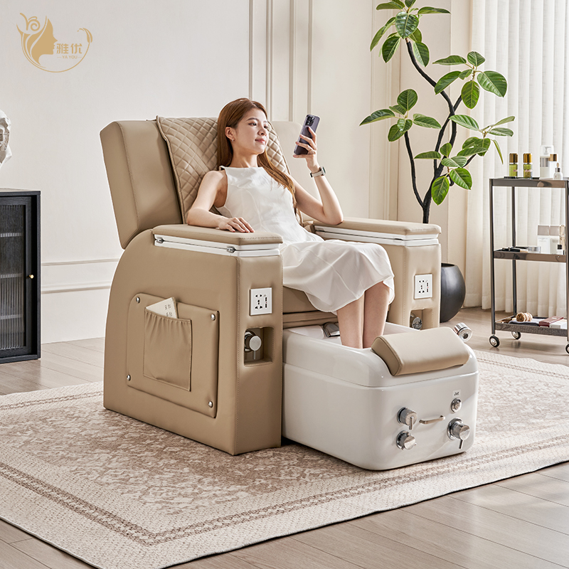 Electric Pedicure Foot Spa Luxury Reclining Massage Chair