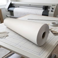 Papier pour traceur CAD d'usine de confection avec impression grand format