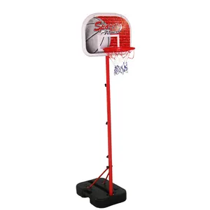 Canestro da Basket per Bambini con Altezza Regolabile, Supporto Portatile Mini per Giocattoli da Basket - Product Image 1