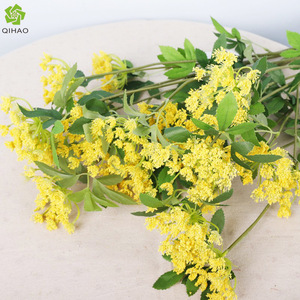 Flores Artificiales de Encaje, Ramo de 2 Cabezas, Alta Simulación, Plástico, Decoración para el Hogar - Product Image 5