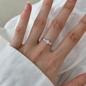 Dylam 925 Sterling <b>Silver</b> Jewelry Supplier Rhodium 18K Gold Plated <b>Eternity</b> Band 5A Zirconia <b>Rings</b> for Women Daily Dress Up - Product Image 2