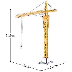 Cần Trục Tháp Kỹ Thuật Đúc Hợp Kim 1/50 Mô Phỏng Cần Cẩu Đồ Chơi Mô Hình Xây Dựng - Product Image 5