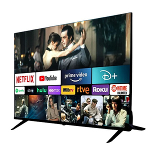 Téléviseur LED UHD 4K de 55 pouces de taille moyenne, très demandé, pour les grossistes, avec verre A+ et Wi-Fi - Product Image 1