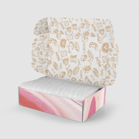 Diseño libre logotipo personalizado fácil de rasgar cajas de papel de avión corrugado envío cabeza personalizada embalaje proveedor caja de regalo simple