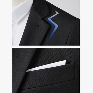 Uniformes BankWork de oficina para mujer, profesión <span class=keywords><strong>docente</strong></span>, caballero, Color sólido, personalizar, vestido de banco, abrigo, traje de manga larga - Product Image 2