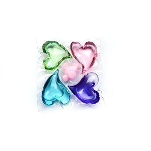 Cápsulas de detergente líquido multifunción 3 en 1 de 20g, cápsulas desechables, limpiador de bolas de Gel, forma de hojas para lavadora - Product Image 1