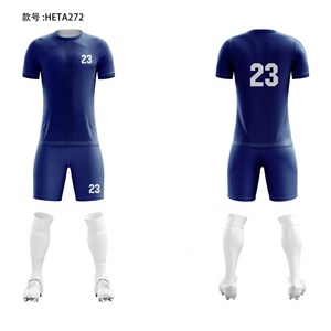Design Printed Number Soccer Wear <b>Men</b> Football Shirts Breathable <b>Shorts</b> Sublimation Soccer Jersey Set Football Shirt <b>Shorts</b> - Product Image 1