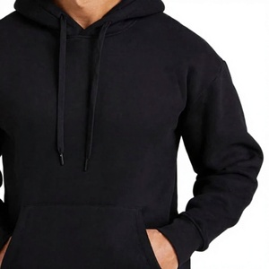 Sudadera con Capucha para Hombre Long Mission Industry, Estilo Casual Urbano, Negra, de Algodón, Corte Regular - Product Image 5