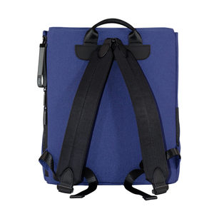 Blue Oxford <b>Laptop</b> <b>Backpack</b> Minimalist Softback Below 24L Water Resistant Unisex Shoulder Straps Solid Color Anti-Theft RFID USB - Product Image 5