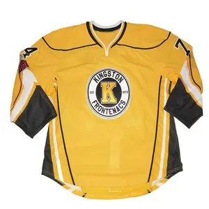 Custom Ice Hockey Wear Canadian Ice Hockey Jerseys Kingston Frontenacs Ice Hockey Uniform for Men