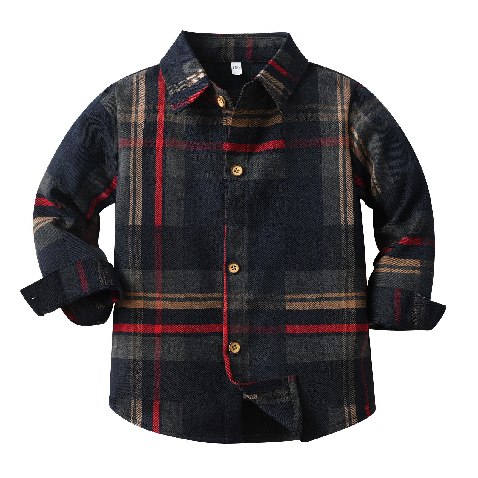 2025 New Designs High Quality Boys Turtleneck Shirt Quick Dry