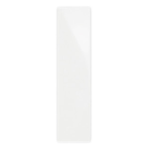 Piastrella in ceramica bianco puro lucido 7,5x30 per cucina e bagno - Product Image 3