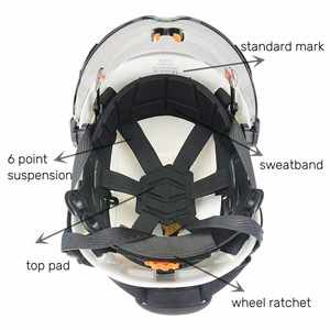 Casco de Seguridad para <span class=keywords><strong>Escalada</strong></span> Industrial EN397 con Orejeras y Visor - Product Image 5