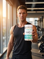 Capsules Liposomales NAD+ Men Complex 1000mg, Complément NAD+ pour l'Énergie Cellulaire et la Santé de la Prostate, OEM, Marque Privée, Personnalisation Disponible