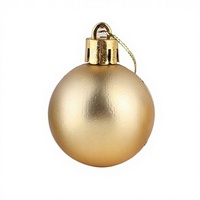 Boules en PVC incassables 10CM 6CM, boules en plastique pour l'intérieur et l'extérieur, décorations de Noël pour arbre, Bolas De Navidad Para Arbolitos