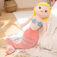 Nouvelle arrivée populaire sirène princesse en peluche poupée mignon enfants oreiller fille en peluche