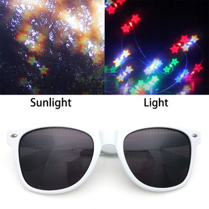 הסיטונאי מצחיק צד eyewear 3D rive משקפיים חיוך פנים עקיפה שמש משקפי שמש חם אפקטים מיוחדים אופטיים - Product Image 6