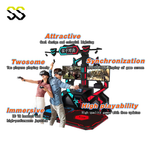 Quảng Châu panyu hai cầu thủ VR chụp vui chơi giả lập 9D VR súng bắn Arcade VR lửa thực tế ảo Trò chơi máy - Product Image 5