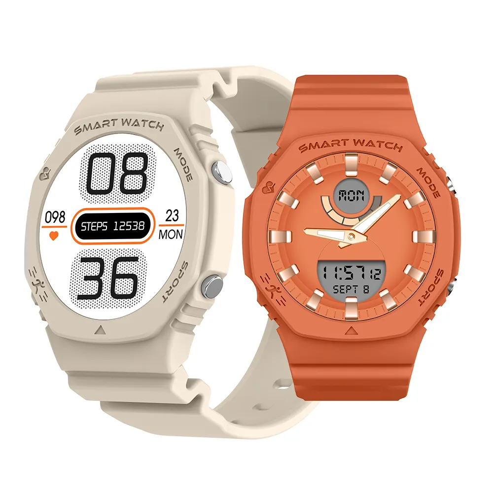 Reloj de pulsera deportivo para hombre y mujer, pulsera de mano de diseño ashion, productos electrónicos de llamada de anime unisex 123