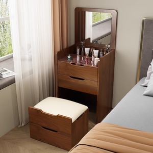 Ensemble <span class=keywords><strong>de</strong></span> commodes <span class=keywords><strong>de</strong></span> luxe européennes modernes avec miroir éclairé et tiroirs <span class=keywords><strong>pour</strong></span> petit appartement, <span class=keywords><strong>meuble</strong></span> <span class=keywords><strong>de</strong></span> <span class=keywords><strong>salle</strong></span> <span class=keywords><strong>de</strong></span> <span class=keywords><strong>bain</strong></span>, <span class=keywords><strong>meuble</strong></span> <span class=keywords><strong>de</strong></span> maquillage design abordable - Product Image 4