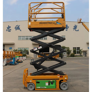 <span class=keywords><strong>Plataforma</strong></span> Elevadora Compacta de Tijera Eléctrica de 7.8m 8m XG0807HA para Trabajo Aéreo en Interiores, Elevador Móvil - Product Image 3