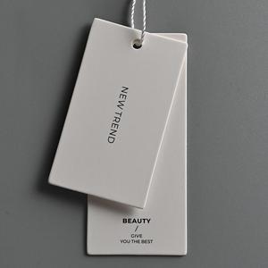 Custom Low MOQ <strong>Printed</strong> Logo Hang <strong>Tags</strong> &amp; Brand Labels for Clothing &amp; Shoes Eco-Friendly Paper <strong>Printed</strong> <strong>Tag</strong> with Free Cotton Rope - Product Image 2