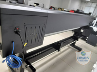 Imprimante Jet d'Encre Éco-Solvant Disen pour Bannières Flex, Toiles, Vinyles, Affiches Grand Format 1.8m, Vente en Gros d'Usine