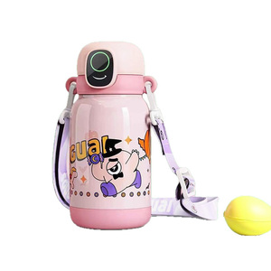Bottiglia Termica Intelligente in Acciaio Inox con Sblocco Tramite Impronta Digitale e Password, Sicura e Pratica per Bambini, Studenti e Scuola - Product Image 2