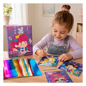 Kit Educativo de Mosaico de Láminas para Niños, Set de Actividades con Imágenes de Animales, Reconocimiento de Colores, Manualidades, Regalo de Recompensa para el Aula - Product Image 4