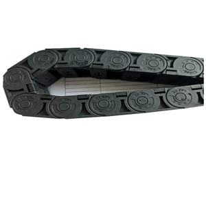 Chaîne de traînée de câble en nylon d'ingénierie chariot à énergie de fonctionnement lisse transporteur de câble en plastique pour tuyaux hydrauliques - Product Image 3