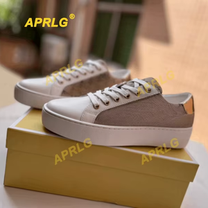 Chaussures plates en cuir respirant blanc pour femme, style athleisure, à lacets, plateforme, nouvelle collection automne, style été, vente en gros - Product Image 1