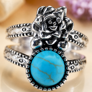 Anello Vintage Bohémien per Donne, Stile Retrò, Design Unico, Accessorio per Dito alla Moda - Product Image 4