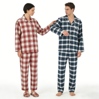 Ensemble de pyjama personnalisé en polaire pour femme, vêtements de nuit à manches longues en flanelle, chemise de nuit, ensemble de vêtements de détente, pyjama pour femme