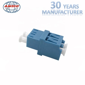 Anshi cao-thấp loại LC/UPC-LC/UPC Duplex Singlemode (SM) sợi quang <span class=keywords><strong>Adapter</strong></span> cho FTTH sử dụng - Product Image 2