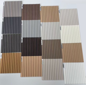 Paneles de pared impermeables modernos WPC para comercio y uso doméstico Fondo y paredes divisorias - Product Image 5