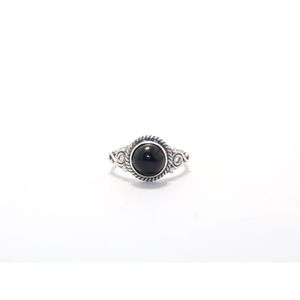 Nouvelle Collection : Bagues Unisexe en Argent Sterling Onyx Noir, Style Bohème, Faites à la Main, Massives et Raffinées, Idéales pour Mariages et Fêtes - Product Image 2