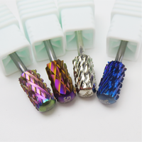 Fraise à ongles de qualité supérieure 5xc 4xc 3xc pour retirer rapidement l'acrylique et le gel dur, fraise à ongles en carbure de tungstène, fraises rotatives