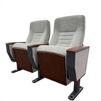Chaise de conférence pliable moderne LEADCOM L-A08 avec tablette d'écriture pour salles de théâtre, amphithéâtres, auditoriums, écoles et églises