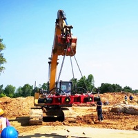 Cisaille à pieux FAE FAPB-606, brise-roche hydraulique largement utilisée pour le béton, machine à pieux, réduit le bruit, la poussière et les vibrations, concasseur de roche, engin de construction