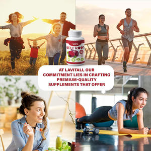 Suplemento dietético orgánico OEM que promueve la circulación sanguínea Extracto de remolacha Cápsulas de remolacha Suplementos nutricionales - Product Image 6