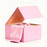 Haut de gamme personnalisé Deluxe grand carton magnétique écologique en relief boîte d'emballage Logo pour sweats à capuche chaussures vêtements