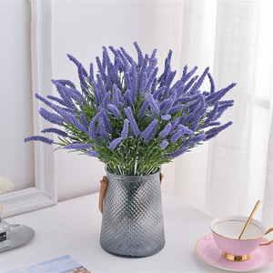 Cheap Artificial PE Lavender Flower Foam Lavender Flower for Home Decoration Purple Wedding Decorative <strong>Flo</strong> - Product Image 4