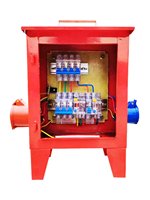 Boîte de distribution mobile portable temporaire de niveau 3, anti-explosion, pour chantier de construction, 220V/380V, prise industrielle, protection contre les fuites