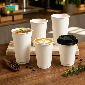 Vasos de Papel para Café a Precio Competitivo, Vasos de Papel Ecológicos de Lujo Resistentes a Fugas para Uso Diario - Product Image 1