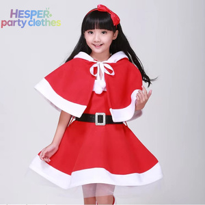 ชุดคริสต์มาสขายดี HESPER ชุดซานตาคลอสสีแดง ชุดแฟนซีสำหรับงานปาร์ตี้วันหยุด สำหรับเด็กชาย เด็กหญิง และผู้ใหญ่ - Product Image 3