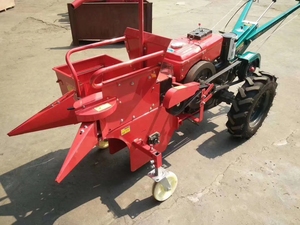 Motoculteur 19 CV 2RM avec récolteuse <span class=keywords><strong>de</strong></span> maïs et coupe-maïs, outils agricoles pour la collecte des cultures - Product Image 1