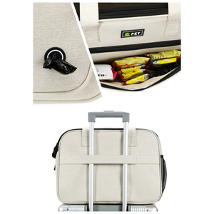 Bolsa de transporte para mascotas, para perros pequeños, portátil, para gatos, nido portátil para gatos, de gran capacidad, maleta para perros pequeños - Product Image 4