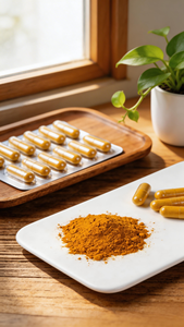 Bio-Kurkuma-Pulver in Lebensmittelqualität, <span class=keywords><strong>Curcumin</strong></span>-Kräuter-Gewürz, Wild Gezüchtete Kurkuma - Product Image 3